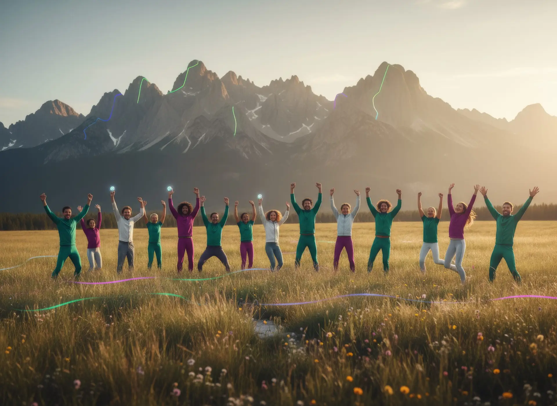 people happy after using fitway app